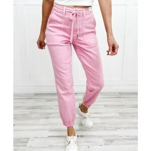 Judy Blue Pink Jogger Jeans